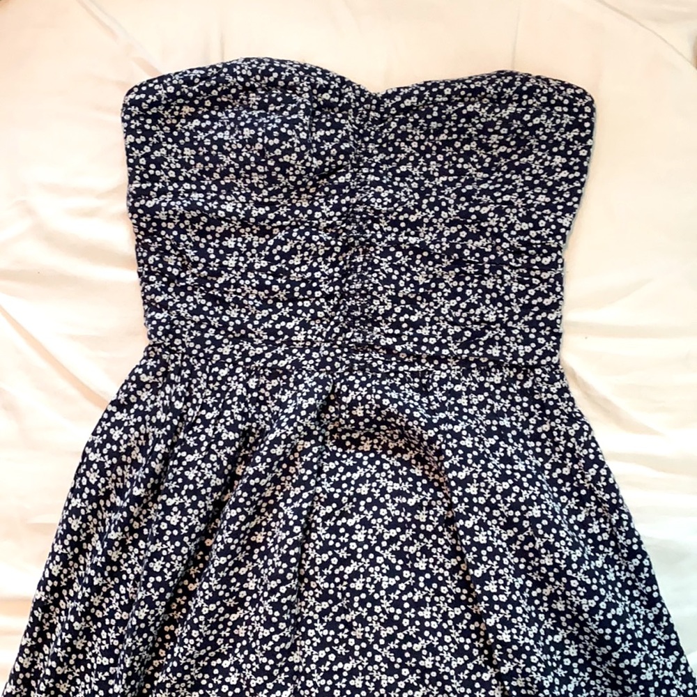 Xhilaration strapless floral dress